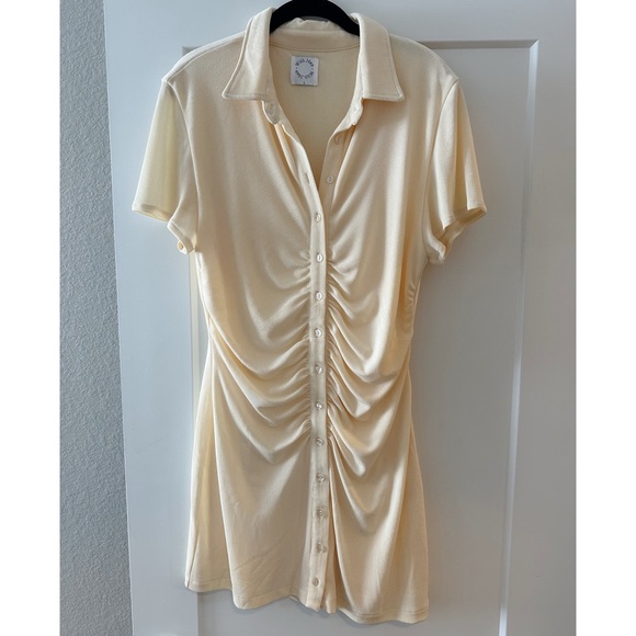 With Jean | Alexa Dress | Size Large | Shade Buttercream - Picture 6 of 8